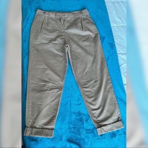 Topshop khalti/olive pants. Size 8.